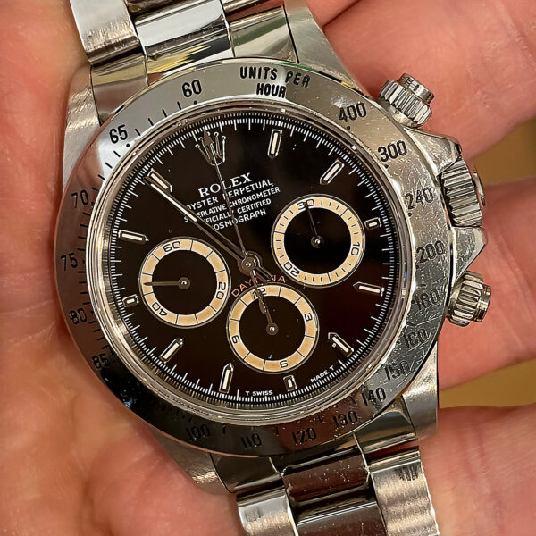 Rolex Daytona 16520 Zenith Patrizzi Dial W Serial Full Set 1995